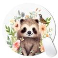 Mouse Pad Sloth Mouse Pad Gaming Mouse Pad Cute Comfortable Computer Desk Accessories Rubber Smooth Mouse Control and Pinpoint Accuracy Mouse Pads for Desk Compatible (7.9 Ã— 7.9 )