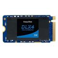 VisionTek DLX4 2 TB Solid State Drive - M.2 2242 Internal - PCI Express NVMe (PCI Express NVMe 4.0 x4) - Desktop PC Device Supported - 1000 TB TBW - 4985 MB/s Maximum Read Transfer Rate - 256-bit AES