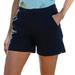 nsendm Bike Shorts Women Womens Linen Summer Casual High Waisted Bermuda Shorts for Lounge Beach Black S