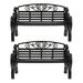 HOMEMAXS 2pcs Miniature Bench Models Mini House Park Bench Models Furniture Bench Ornaments