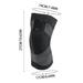 Midsumdr Knee Compression Sleeve - Nylon Breathable Knee Pads Running Knee Pads Strap Compression Knit Sports Knee Pads Knee Braces For Knee Pain For Men & Women Knee Sleeve