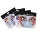 OUNONA 4pcs Scary Bloody Face Stickers Eye Stickers Halloween Costume Party Supplies Cartoon Halloween Face Stickers