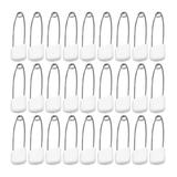 Baby Cloth Diaper Pins 100pcs Plastic Ends Safety Pins Cloth Diaper Pins Bibs Pin Baby Nappy Pin