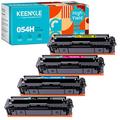 KEENKLE 054 Toner 054H Kompatibel für Canon 054 Toner 054H Toner für Druckerpatrone Canon MF643Cdw MF645Cx LBP623Cdw MF641Cw LBP621Cw LBP622Cdw MF644Cdw (‎‎‎‎‎‎‎1 Schwarz, 1 Cyan, 1 Magenta, 1 Gelb)