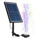 Uadme Solar Fountain Pump 10V 10W 400L/H Colorful LED Solar Pond Fountain Pumps Garden Solar Powered Water Pump Solar Panel Kit Water Pump for Pond, Fountain, BirdBath, Garden Decoration