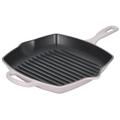 Le Creuset Enameled Cast Iron Signature 10.25" Square Skillet Grill Enameled Cast Iron/Cast Iron in Gray | Wayfair 20183026065001