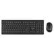 INCA IWS-519 Wireless Multimedia Slim Chocolate Design Tastatur & Mouse Set