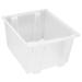 Quantum Storage Systems Stack and Nest Tote Heavy Duty Polypropylene Container 23.5 W x 19.5 D x 13 H 2.60 Cap (cu