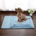 Dog Cooling Mat Pet Cooling Pad for Dogs Cats Summer Dog Self Cooling Bed Mat for Small Medium Large Dogs