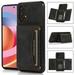 ELEHOLD Leather Wallet Case for Samsung Galaxy A32 5G Case Galaxy A32 5G Wallet Case with PU Leather Card Pockets Back Flip Cover Black