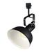 FSLiving H Type Track Lighting Heads Black Iron Shade Ceiling Spot Lighting Flexibly Rotatable Light Adjustable Head Island Lighting Mini H Track Mounted for Kitchen Island Shopwindow - 1 Pack