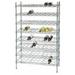 Focus Foodservice FDWS2448CH 24 in. x 48 in. Double wine shelf chromate 24 bottle capacity per shelf