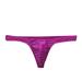 EHTMSAK Men s Thong G String Sexy Breathable Jockstrap Briefs Underwear Purple 2XL