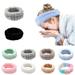 UDIYO 2Pcs Spa Facial Headband for Makeup and Washing Face Terry Cloth Hairband Yoga Sports Shower Facial Elastic Head Band Wrap for Girls and Women ï¼ˆVarious Stylesï¼‰