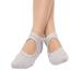 Warkul Yoga Socks 1 Pair Yoga Socks Invisible Non-slip Cotton Ballet Dance Pilates Women Socks for Workout