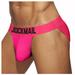 DNDKILG Jock Strap Jockstrap Bikini for Men Athletic Male Supporters Briefs Underwear Hot Pink L