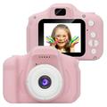 Kids Digital Camera Children Mini Rechargeable Shockproof 8MP HD Video Camera Camcorder