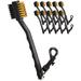 5 Pack Golf Club Brush and Club Groove Cleaner Set Golf Club Brush Golfing Equipment Accessories for Golf Clubs Balls Clothing Shoes Golf Aids Easily Attaches to Golf Bag