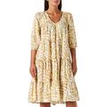 Unmade Copenhagen Women's LUMA Dress, Straw, M/L