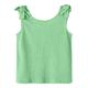 name it Girl's NKFFERNILLE SL TOP T-Shirt, Green Ash, 122/128