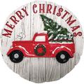 The Holiday Aisle® Grobe Christmas Truck Stepping Stone Resin/Plastic in Gray | 1 H x 10 W x 10 D in | Wayfair 28C687FDC3ED4FAF93DEC588ED3F28C4