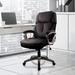 Inbox Zero Clatina Office Chair Upholstered, Wood in Gray | 25.2 W x 25.2 D in | Wayfair 8513FA3F269B4B15AA88D2B8E958C902