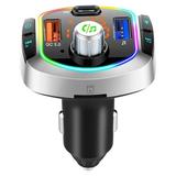 wo-fusoul Black and Friday Deals Bluetooth 5.0 FM Transmitter For Car 3.0 Wireless Bluetooth FM Radio Adapter Music Player FM Transmitter/Car Kit With Hands-Free Calling And 2 USB Ports Charger