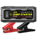 ABSOKE Car Battery Jump Starter Portable Jump Starter Battery Pack Battery Booster Jump Box Fast Charger and Jumper Cables for 8.0L Gasoline and 6.0L Diesel Engines