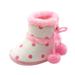 Relanfenk Children Kids Baby Shoes Girls Boys Soft Booties Snow Boots Toddler Warming Shoes