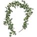 Snowy Silver Dollar Garland - 60"L