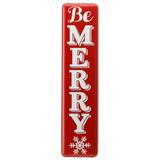 National Tree Company 31 Be Merry Holiday Wall Sign