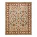 Hand-Knotted Wool Oriental Traditional Light Blue Area Rug 8 2 x 10 3