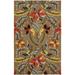 SAFAVIEH Soho Adrian Floral Wool Area Rug Light Brown/Multi 3 6 x 5 6