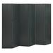 Anself 6-Panel Folding Room Divider Steel Freestanding Room Partition Panel Screen for Bedroom Bathroom Living Room Dining Room Home Furniture 94.5 x 70.9 Inches (W x H)