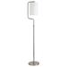 Heath & Cliff Rotolo 62 Floor Lamp Brushed Nickel Nickel