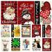 Artoid Mode Set of 10 All Season Outside Small Garden Flag Set 12 x 18 inch Double Sided Holiday Festive Farmhouse Yard Outdoor Decoration