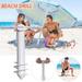 VBVC Beach Umbrella Sand Anchor Beach Umbrella Fixed Accessories