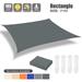 Sun Shade Sail 4x2/4/5/6M Rectangle Curve Canopy Shades for Outdoor Patio Pergola Cover Sunshade Sails UV Blocking Canovas Cover