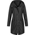 Dtydtpe Clearance Sales Shacket Jacket Women Solid Rain Jacket Outdoor Hoodie Waterproof Long Coat Overcoat Windproof Womens Long Sleeve Tops Winter Coats for Women
