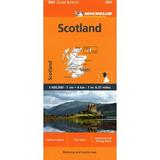 Maps/Regional (Michelin): Great Britain: Scotland Map # 501 (Edition 11) (Sheet map folded)