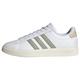Adidas Herren Grand Court 2.0 Shoes-Low (Non Football), FTWR White/Silver Pebble/Wonder Beige, 36 2/3 EU