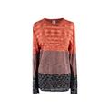 Missoni M Colourblock Knit Long Sleeved Top Size XS