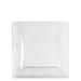 Ecoquality 6.5 Inch Disposable Square Clear Plastic Plates Splendid Collection 70 Guests | Wayfair EQ1070-70