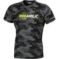 Macna Dazzle Rideaholic T-shirt donna, nero-multicolore, dimensione M per donne