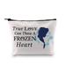 Elsa Princess Cosmetic Make Up Bag Movie Fans Gift True Love Can Thaw A Heart Princess Makeup Bag Fairy Tales Fans Gift