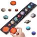 Dikence Montessori Toys for 3-Year-Old Boys Girls Wooden Solar System Puzzle Toys for Toddlers Age 3 4 5 6 Year Old Kids Puzzle Board Toys for 3-6 Year Old Learning Resources Educational Great Gifts