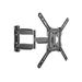 Monoprice Full-Motion Articulating TV Wall Mount Bracket for LED TVs 23in to 55in Max Weight 77 lbs Extension of 1.9in to 20.3in VESA Up to 400x400 Fits Curved Screens UL Certified - EZ Series
