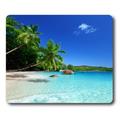 Tropical Paradise Sunshine Beach Coast Sea Palm Trees Mouse pads Gaming Mouse Pad 9.84x7.87 inches