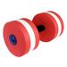 Aquatic Dumbbell Aquatic Barbell for Water Aerobics Workouts Pool Fitness Red