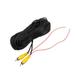 40ft Car RCA Video Extension Cable for Auto Backup Camera Monitor Rear View Parking System with Detection Wire Lead for Navigation